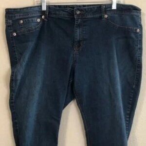 Torrid Source Of Wisdom Jeans Blue Boot Cut Plus Size Boho Streetwear Sz 2